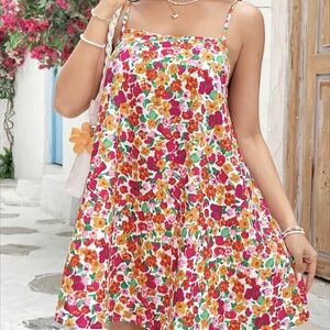 Floral Multicolor Summer Dress